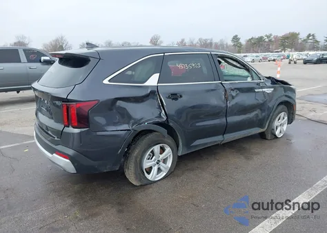 2025 Kia Sorento Lx z USA, uszkodzony, nr VIN 5XYRG4JC5SG348490